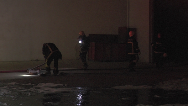 Foto - Kayseri’de korkutan fabrika yangını