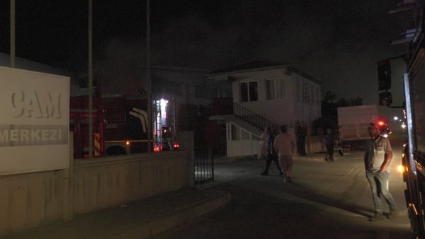 Foto - Kayseri’de korkutan fabrika yangını