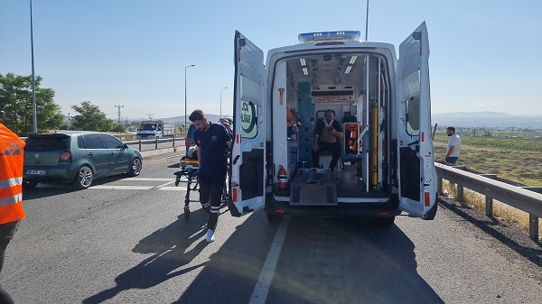 Foto - Kayseri'de zincirleme kaza: 11 yaralı