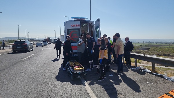 Foto - Kayseri'de zincirleme kaza: 11 yaralı