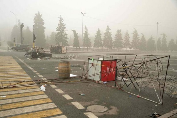 Foto - Kazakistan'dan korkunç görüntüler! Ruslar ayak bastı