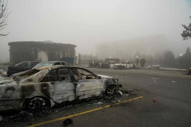 Foto - Kazakistan'dan korkunç görüntüler! Ruslar ayak bastı