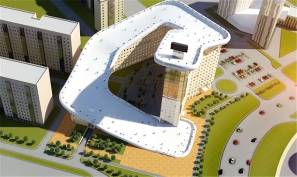 Kazakistan'dan sıra dışı bina tasarımı