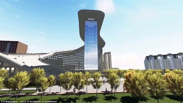 Foto - Kazakistan'dan sıra dışı bina tasarımı