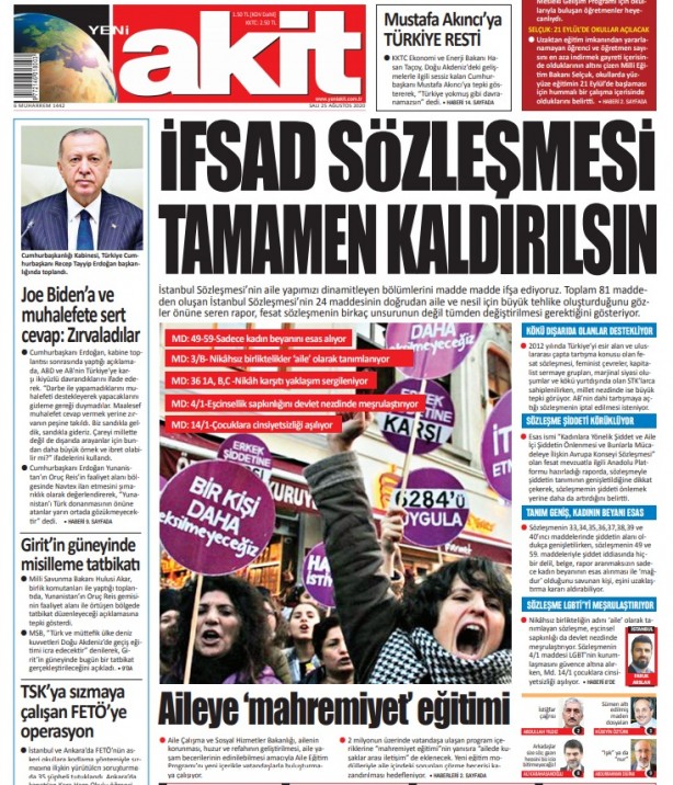 Foto - Kazanan Türkiye oldu! Yeni Akit ısrarla yazdı, elhamdülillah yanlıştan dönüldü