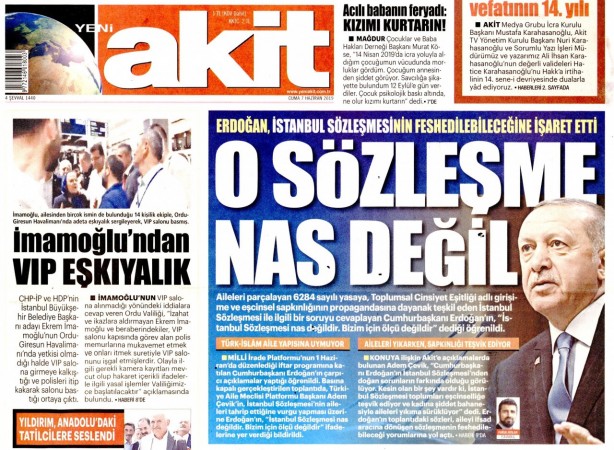 Foto - Kazanan Türkiye oldu! Yeni Akit ısrarla yazdı, elhamdülillah yanlıştan dönüldü