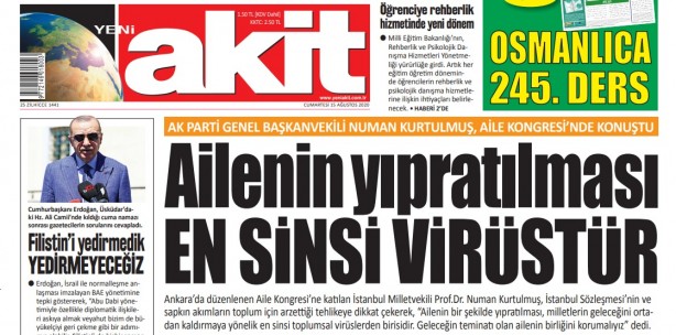 Foto - Kazanan Türkiye oldu! Yeni Akit ısrarla yazdı, elhamdülillah yanlıştan dönüldü