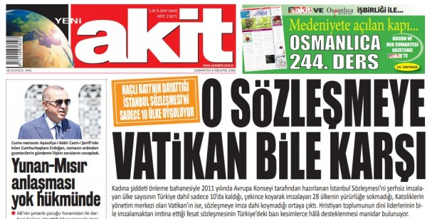 Foto - Kazanan Türkiye oldu! Yeni Akit ısrarla yazdı, elhamdülillah yanlıştan dönüldü