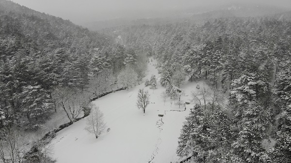 Kazdağları dronla görüntülendi