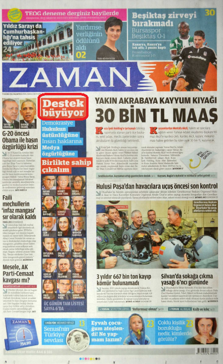 Foto - Kemalist Sözcü bozuk saat ama bakın burada doğruyu göstermiş