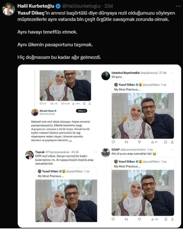 Foto - Kemalistlerden Yusuf Dikeç’in annesine iğrenç sözler