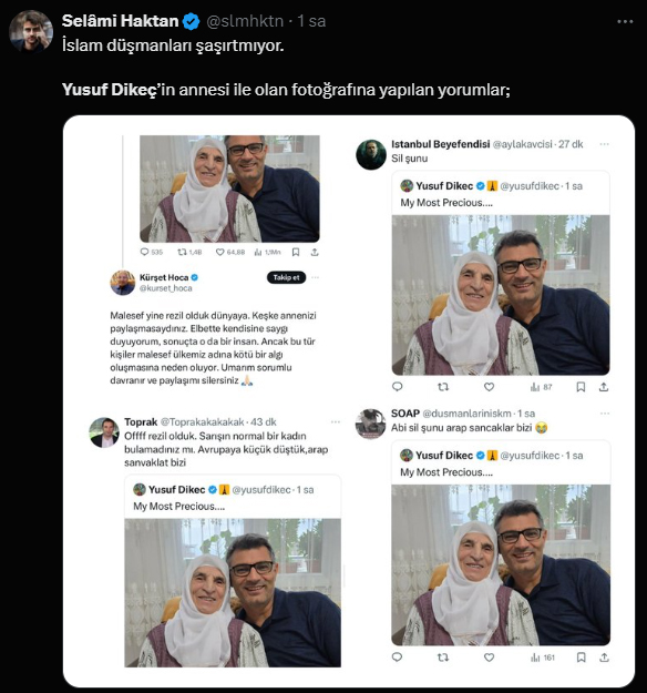 Foto - Kemalistlerden Yusuf Dikeç’in annesine iğrenç sözler