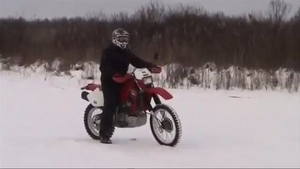 Foto - Kendi kış lastiğini yaptı! Siz de yapabilirsiniz!