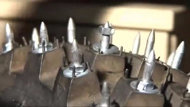 Foto - Kendi kış lastiğini yaptı! Siz de yapabilirsiniz!