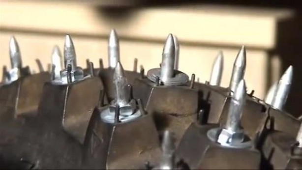 Foto - Kendi kış lastiğini yaptı! Siz de yapabilirsiniz!