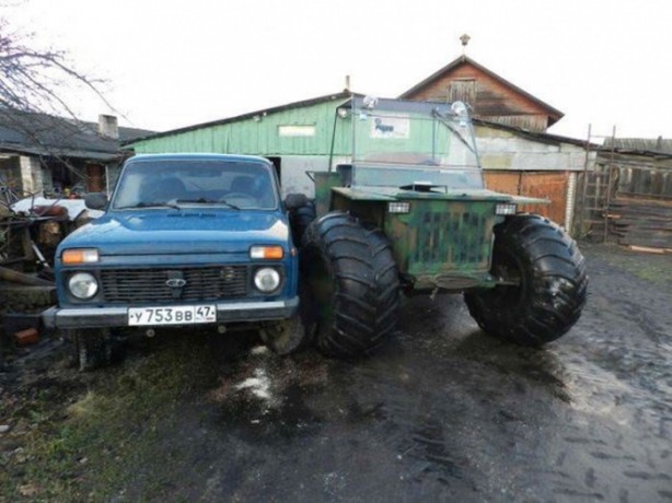 Foto - Kendi Off-Road aracını yaptı