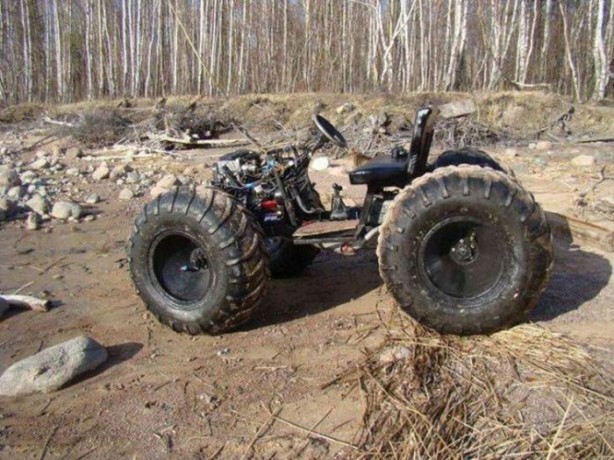 Foto - Kendi Off-Road aracını yaptı