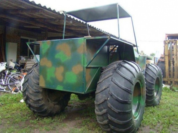 Foto - Kendi Off-Road aracını yaptı