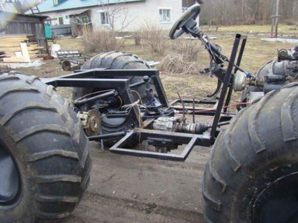 Foto - Kendi Off-Road aracını yaptı