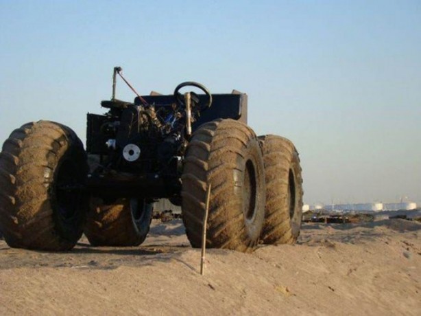 Foto - Kendi Off-Road aracını yaptı