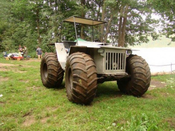 Foto - Kendi Off-Road aracını yaptı