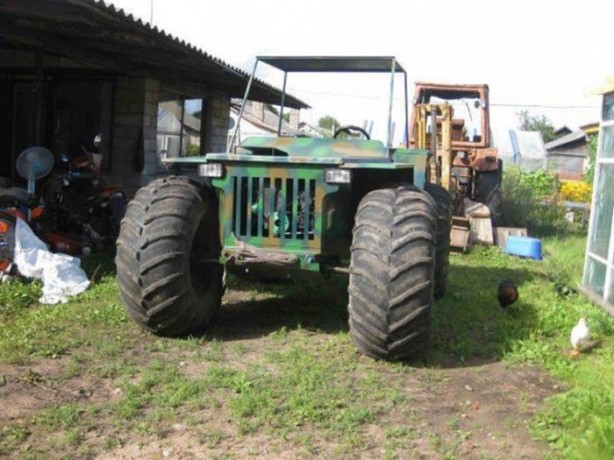 Foto - Kendi Off-Road aracını yaptı