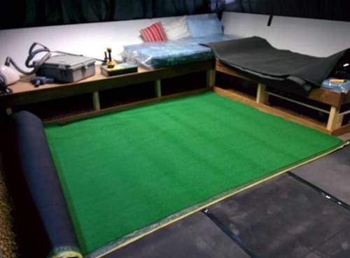 Foto - Kendi sinema salonunu kendi yaptı