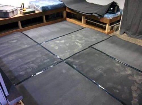 Foto - Kendi sinema salonunu kendi yaptı