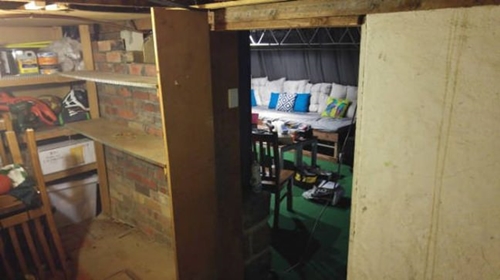 Foto - Kendi sinema salonunu kendi yaptı