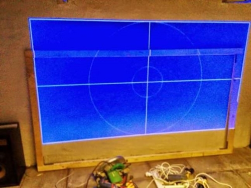 Foto - Kendi sinema salonunu kendi yaptı