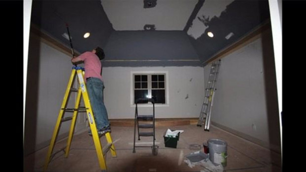 Foto - Kendi sinema salonunu yaptı!