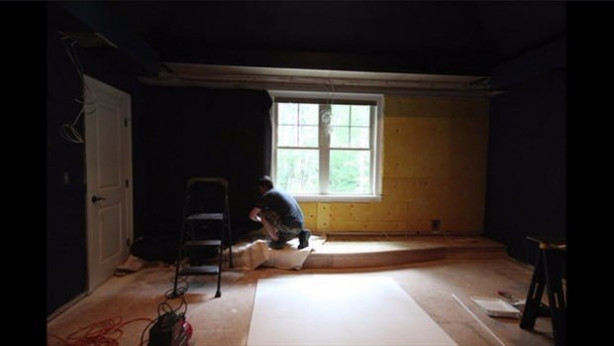 Foto - Kendi sinema salonunu yaptı!