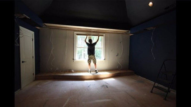 Foto - Kendi sinema salonunu yaptı!