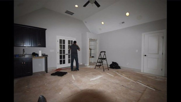 Foto - Kendi sinema salonunu yaptı!