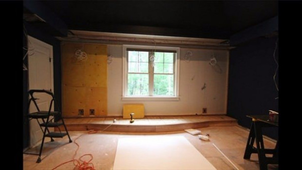 Foto - Kendi sinema salonunu yaptı!