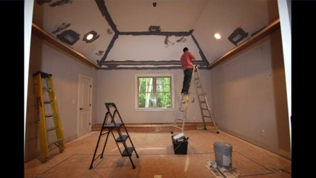 Foto - Kendi sinema salonunu yaptı!