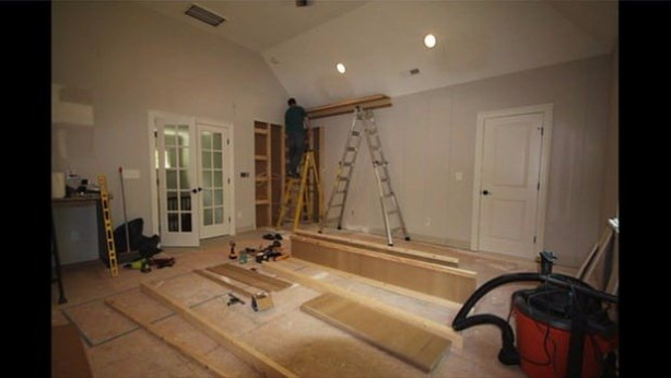 Foto - Kendi sinema salonunu yaptı!