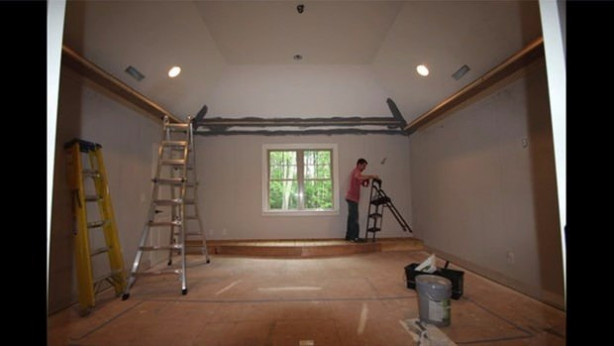 Foto - Kendi sinema salonunu yaptı!