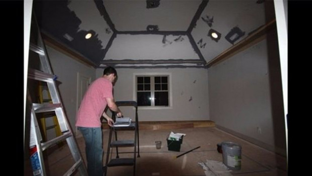 Foto - Kendi sinema salonunu yaptı!