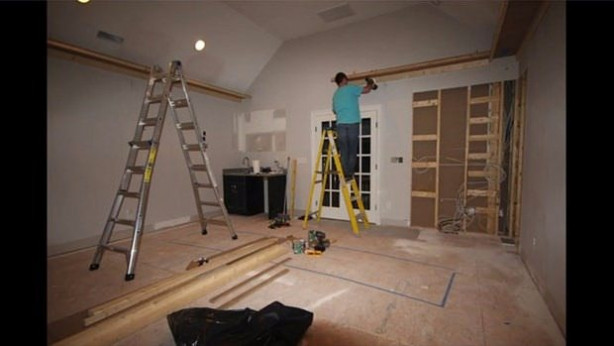 Foto - Kendi sinema salonunu yaptı!