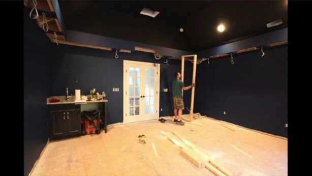 Foto - Kendi sinema salonunu yaptı!