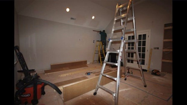 Foto - Kendi sinema salonunu yaptı!