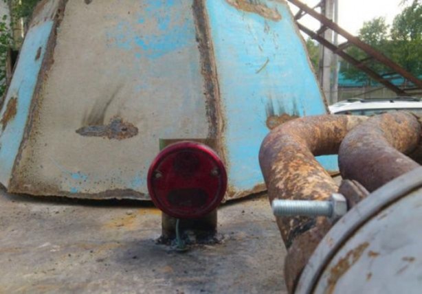 Foto - Kendi tankını yaptı