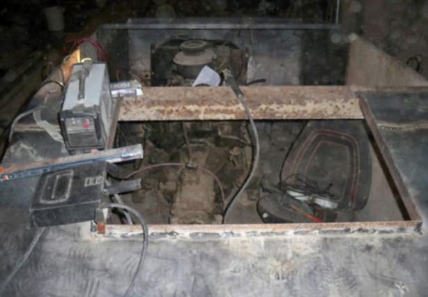 Foto - Kendi tankını yaptı