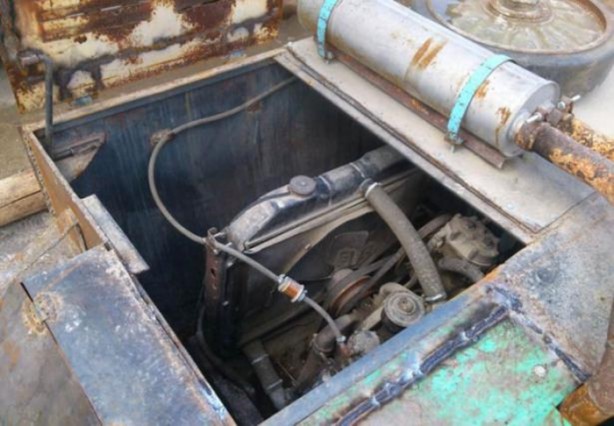 Foto - Kendi tankını yaptı