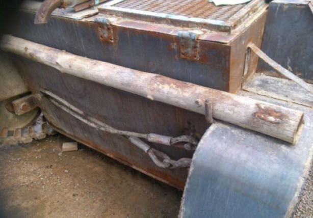 Foto - Kendi tankını yaptı