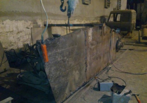 Foto - Kendi tankını yaptı