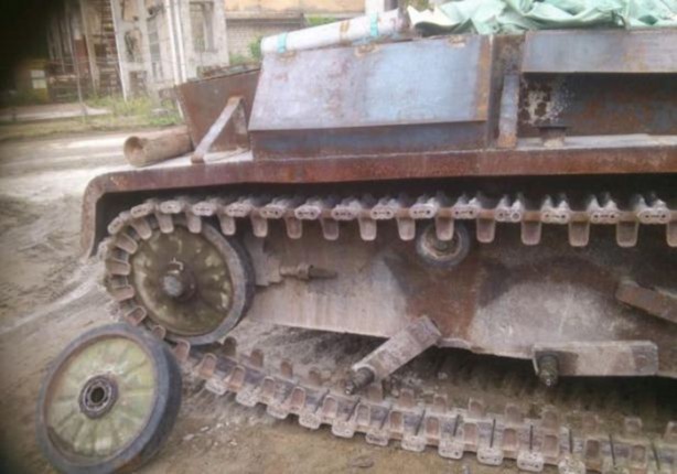 Foto - Kendi tankını yaptı