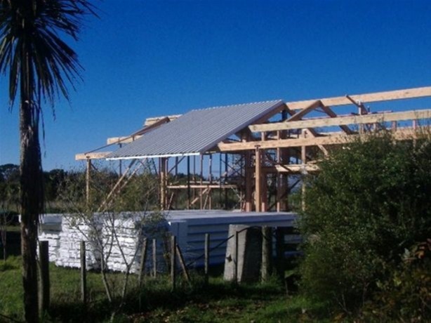 Foto - Kendine samandan ev yaptı!