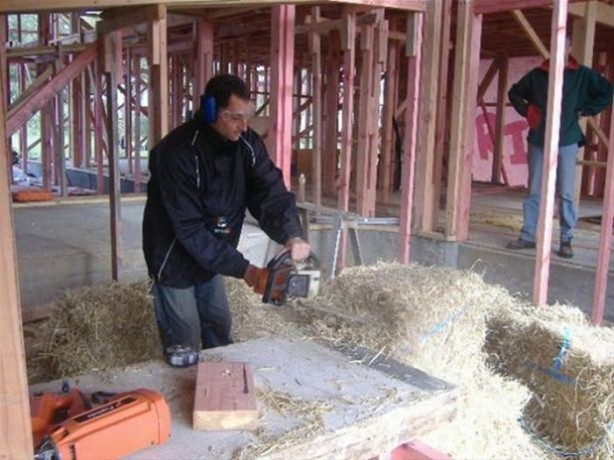 Foto - Kendine samandan ev yaptı!